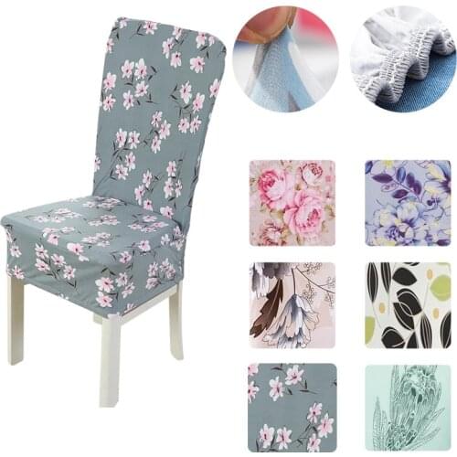 Chair Cover Spandex Elastic Chair Cover for Chair for Kitchen Chair Cover Wedding Office Chair Cover High Back Chair for Feeding