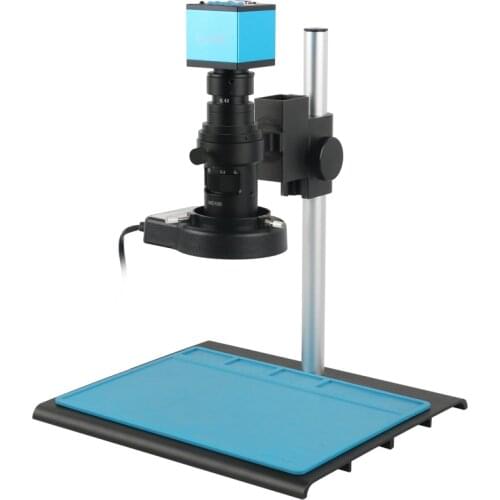 SONY Sensor 1080P HDMI VGA Industrial Video Microscope Camera U Disk Digital Recorder For CPU Soldering Watch Repair Inspection