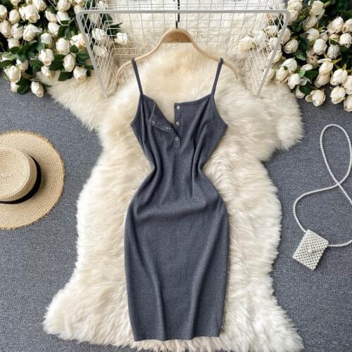DAIZHIYUE Open Summer Dresses