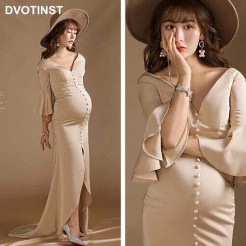 Summer Long Breathable Maternity Dresses Maternity Photography Props Pregnant Clothes Pregnant Dress Women Dress Free Shipping