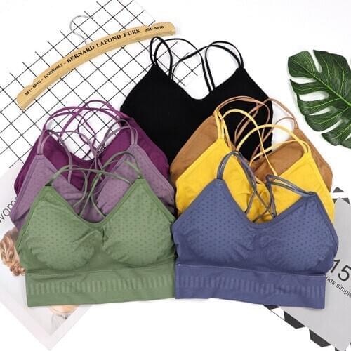 Solid Seamless Bras for Women Push Up Bra Cotton Padding Bralette Wireless Underwear Female Sexy Lingerie Sports Brassiere