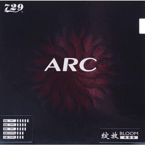 RITC Friendship729 BLOOM-ARC table tennis rubber pips in with sponge pingpong rubber