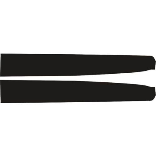 2Pcs Car Dashboard Sticker Matte Carbon Fiber Black For Tesla Model 3 Scraper Accessories 23GC