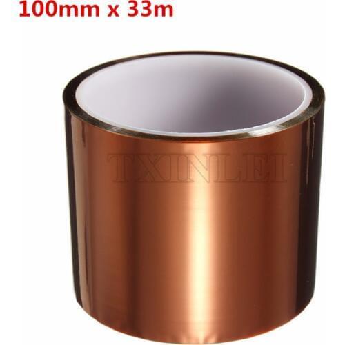 100mm x 33m Polyimide Tape Thermostable Adhesive Tape