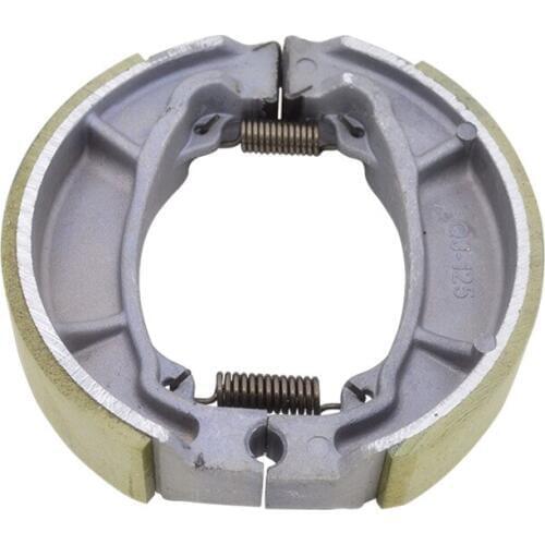 High Quality Motorcycle Rear Wheel Brake Shoe Drum Brake Shoes Sets For QJ125 QJ 125 125cc Spring Brake Replacement