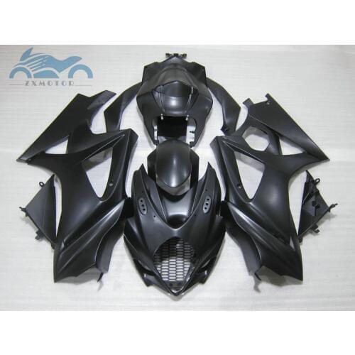 High grade Fairing set for SUZUKI 2007 2008 GSXR 1000 K7 ABS plastic motorcycle fairings kit GSX R1000 07 08 matte black parts