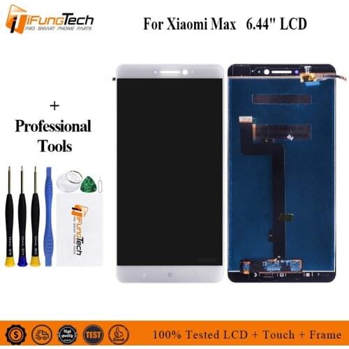 6.44" New Repair Parts LCD For Xiaomi Max With Frame Display Touch Screen For Mi Max 2016001 2016002 2016007 Digitizer Assembly