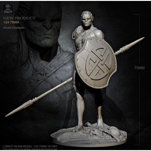 1/24 Resin modle kits toy soldier figure self-assembled TD-2467