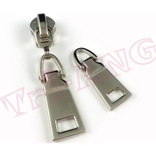 20pcs/lot, Glossy 8# Resin Metal Zipper Sliders