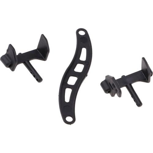 BLACK Battery Mount Bracket Kit for WLtoys K969 K979 K989 1:28 RC Car