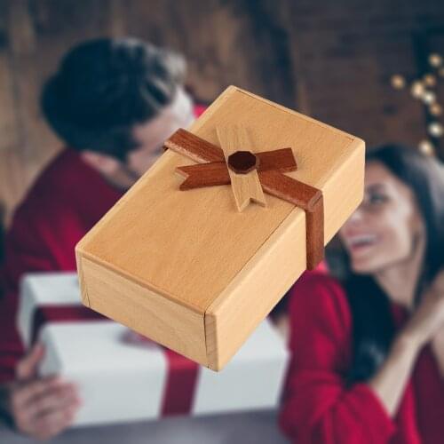 Wooden Puzzle Box Box Difficult Brain Teaser Money Box Gift for Adults
