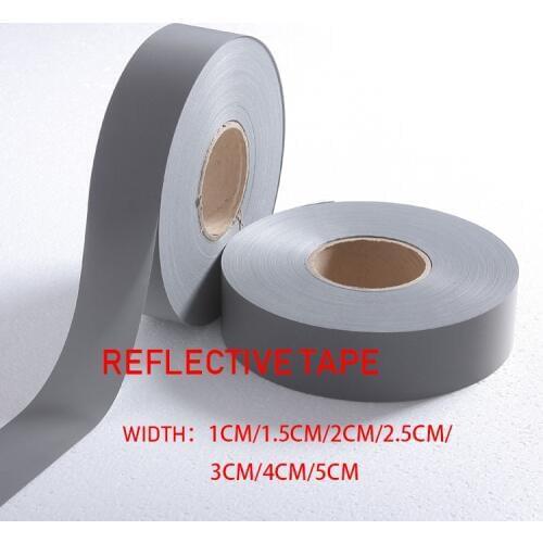 Length high visibility reflective chemical cloth warning reflective safety fabric reflective tape Garment accessories Sewing