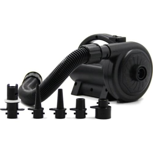 Electric Air Pump High Power 400W Quick-Fill Air Mattress Pump Inflator Deflator for Inflatables Boat Pool-EU Plug