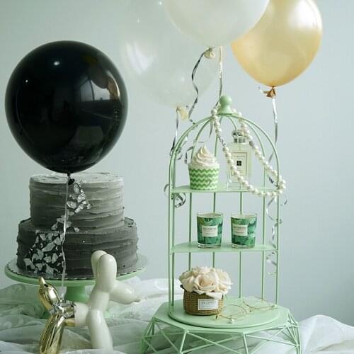 Birdcage for cupcake party decorating tools wedding sweet dessert table supplier baker showcase cake stand balloon rack