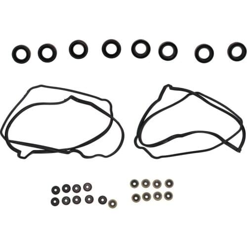 Car Valve Cover Gaskets Spark Plug Tube Seals Set Washer Seals 11214-50011 11193-70010 90210-07001 for Lexus Toyota