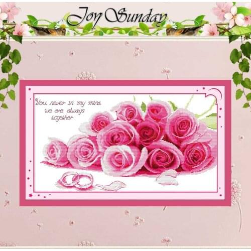 Be Together Forever Patterns Counted Cross Stitch 11CT 14CT Cross Stitch Set Wholesale Cross-stitch Kit Embroidery Needlework