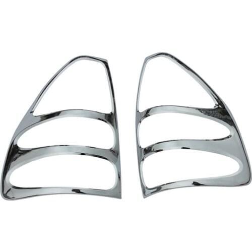 For Toyota Land Cruiser Prado 120 FJ120 2003 2004 2005 2006 2007 2008 2009 Rear Light Trim Hood Car-Styling Accessories