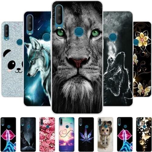 Full Protect Back Cover Case for Alcatel 1S 2020 Anti-knock Silicone Phone Protective Cases Cover for Alcatel 3X 3V 2019 3L 2020