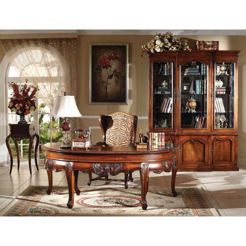 Computer desk study table Nordic office desk antique Europe bedroom study desk office Рабочий стол GH41