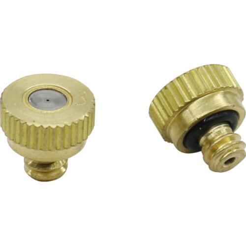 0.2-0.5 mm Low Pressure Water Spray Nozzle with 4mm Male Thread Garden Irrigation Sprinklers Industrial Cooling Nozzle 10 Pcs