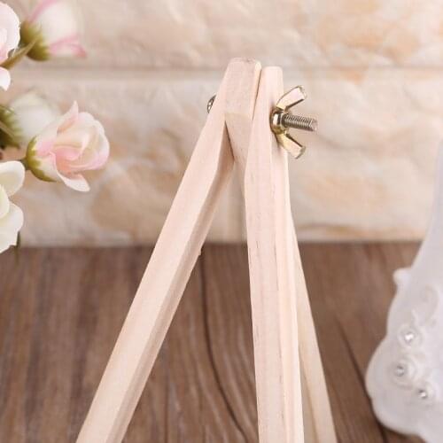 W3JD Wood Table Easel for artist Easel Painting Craft Wooden Stand For Party Decoration Art Supplies