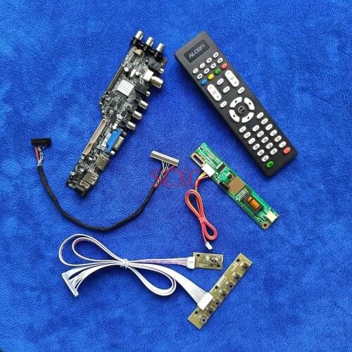 1CCFL LCD Drive Card 1440*900 KIT USB VGA AV HDMI-compatible Digital Signal DVB For HSD170PGW1/LTN170BT08/LTN170BT09 30-Pin LVDS