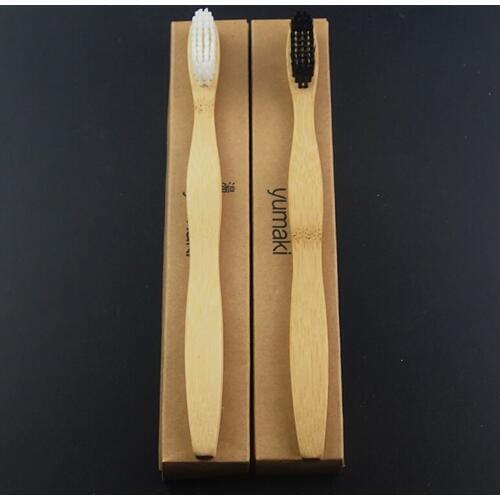 DR.PERFECT 1000 Pcs Soft Head Bamboo Toothbrush Wholesale Eco friendly Wooden Bamboo Toothbrush Oral Care Soft Bristle