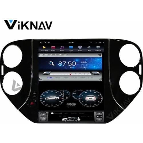 Car radio GPS navigation DVD player for-Volkswagen VW-Tiguan 2010-2016 vertical screen IPS multimedia player