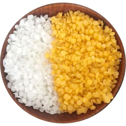 DIY Red lipstick Special Yellow White beeswax 100g Cosmetic Grade Natural Granule Wax Candles Making Supplies