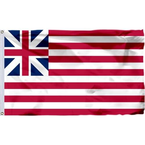 US History Flag 1775-1777 Grand Union Flag 3x5FT 120g 100D Polyester