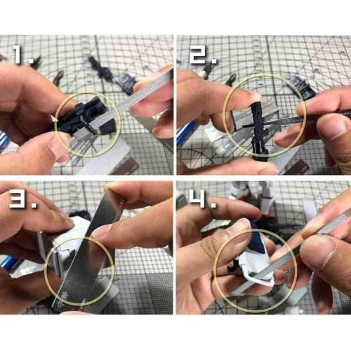 Sandpaper Sanding Tool For Sanding Plate Bottle Shape Model AJO069 DIY Tool O2K9