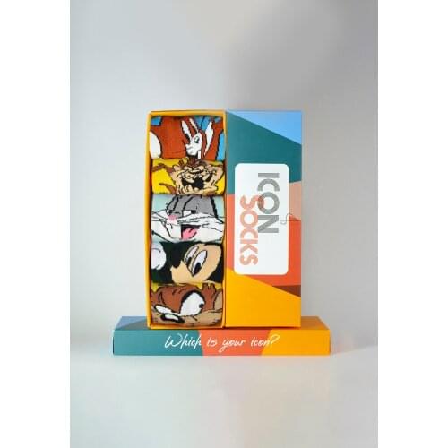 İconsocks Disney character cartoon character Design Boxed Socks