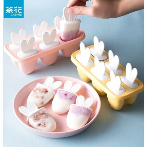Ice Pops Mold Ice Cream Portable Food Grade Popsicle Mould Ball Maker Baby DIY Food Supplement Tools Fruit Shake Accessories