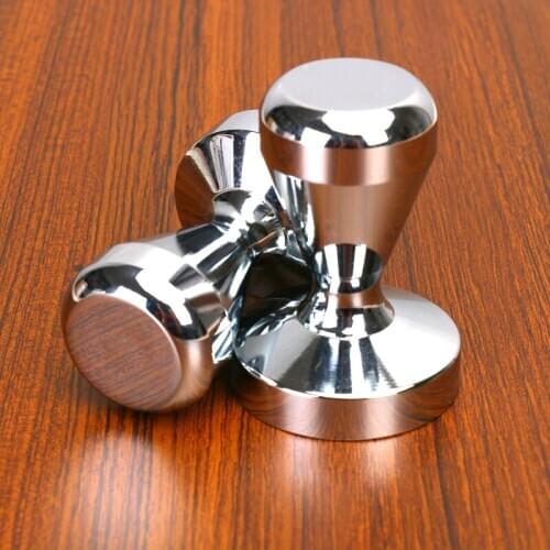 Stainless steel handmade powder compressor fillerp hammer tamper stamping coffee machine espresso maker cafe barista tool