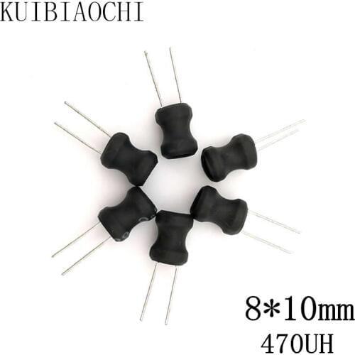 New 20pcs/LOT Power Inductor DIP 8*10mm 470UH 0810 high quality