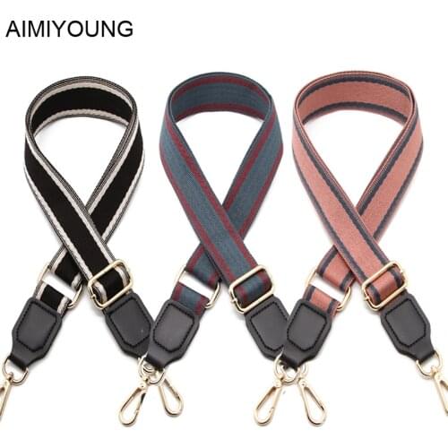 AIMIYOUNG Bag Straps Handbag Belt Shoulder Bag Wide Strap Replacement Strap Accessory Bag Part Adjustable Belt For Bags 130cm