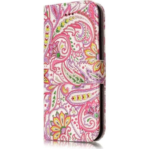 Luxury Retro Leather Wallet Phone Bags Case For Samsung S7 S6 S5 for iPhone 7 6 6S Plus SE 5S 5 Soft Brand Cover Purse