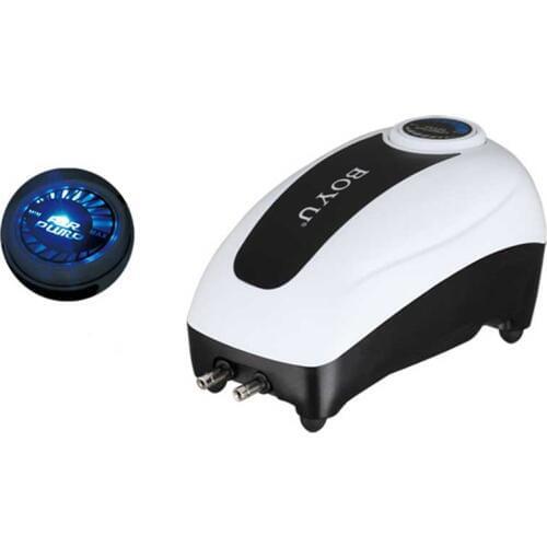 Air Pumps Oxygen Pump for Aquarium 1.7W 2.2W 2.7W 3.3W 4.8W Fish Tank Air Pump 4mm Single / Double Hole 220V US UK AU EU Plug