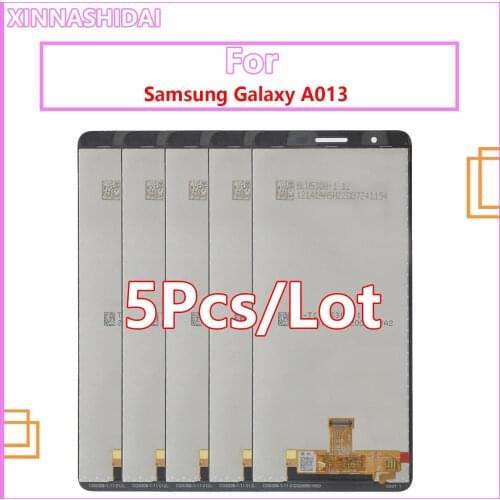 5PCS For Samsung A013 LCD Core LCD Display SM-A013G/D SM-A013F/DS Touch Screen Digitizer Replacement Part For Samsung Galaxy A01