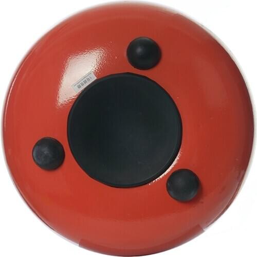 1pc Mini 6 Inch Hand Pan Tongue Drum Drum Mallets Notes Stickers Gift Orange