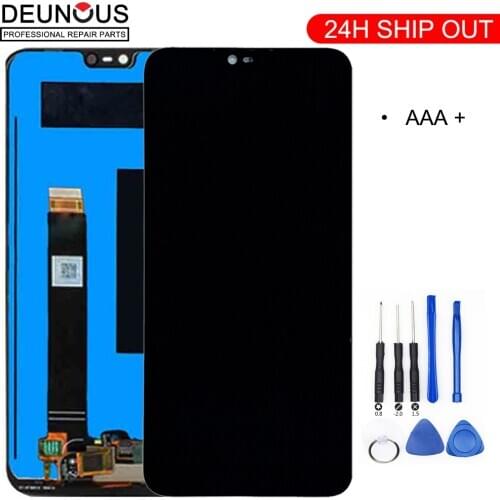 100% Original New AAA+ 5.84" For Nokia 7.1 TA-1100 TA-1096 TA-1095 TA-1085 TA-1097 LCD Display Touch Screen Digitizer