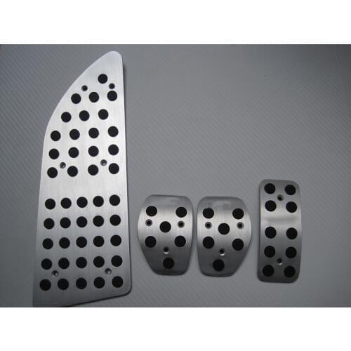 TTCR-II Car Accessories Accelerator Gas Brake Foot Rest Clutc AT/MT Pedal Pad For Citroen C4 2009-2015 Pedals Pad Stickers