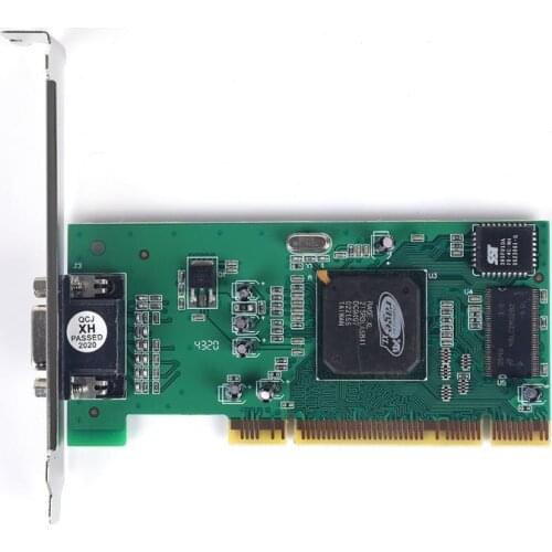 Desktop Computer Accessories CI Graphics Card ATI Rage XL 8MB 32Bit Tractor Card VGA Card Support VOD Song System Multi-user