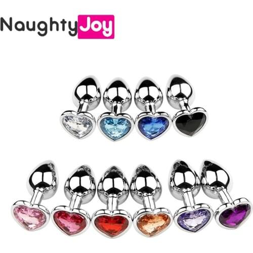 Anal Plug Sex Toys for Men Women Butt Plug Heart Stimulator Anal Masturbate Prostate Massager Female Male Gay Buttplug Sex Shop