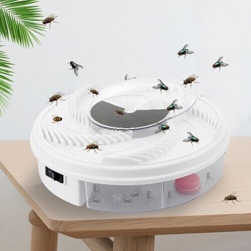USB Electric Fly Trap Anti Fly Automatic Flycatcher Insect Pest Control Killer Device Fly Trap Catching