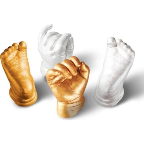 DIY Keepsake Hand Casting Plaster Sculptures Modeling Kit For Couples Hand Crafts For Adults And Children In Stockd