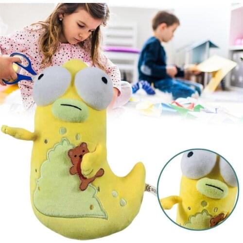 20CM Caterpillar Plush Toy Kawaii Cute Soft Stuffed Animal Doll Cartoon Plush Stuffed Doll Gift Plush Toy Pillow Caterpillar