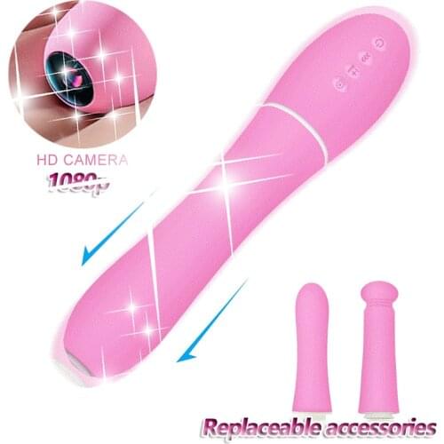 APP Remote Control HD Camera Heating G-Spot Vibrator Clitoris Stimulation Vagina Massager Female Masturbator Sex Toys For Women