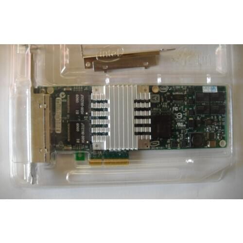 Intel Original EXPI9404PTLBLK 82571GB PCI-EX4 Four Gigabit Ethernet