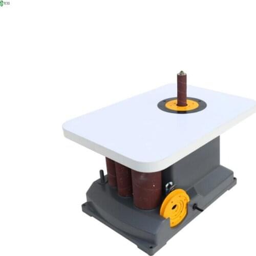 Surface sanding machine shaft sand woodworking machinery special-shaped polishing sanding machine wood arc sand column machine